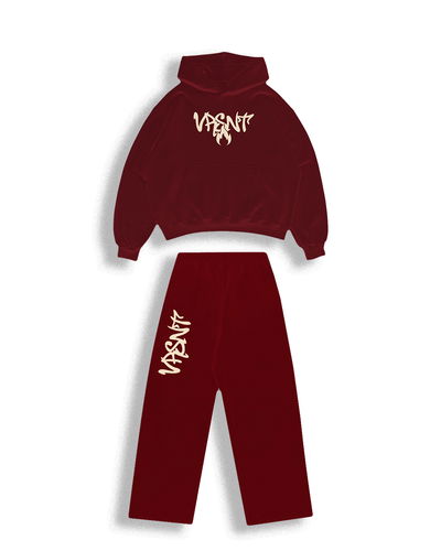 Tracksuit "Flame cmnty" bordo