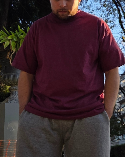 OVERSIZE "ZETA" BORDÓ