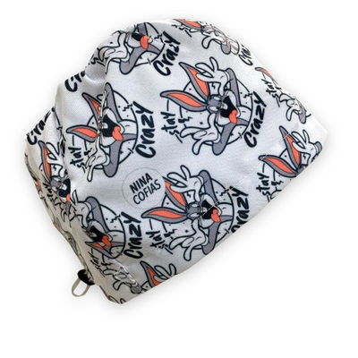 Cofia Nina 134 Looney Tunes Bugs Bunny Crazy.
