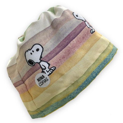 Cofia Nina 642 Snoopy Acuarela.