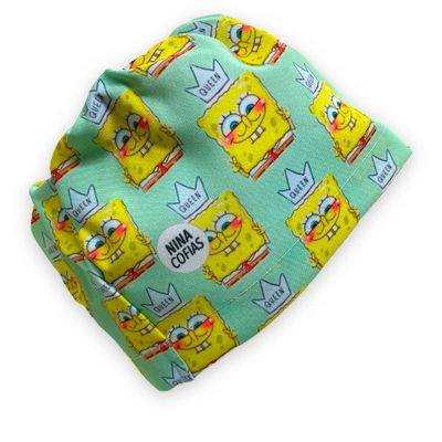 Cofia Nina 145 Queen Bob esponja.
