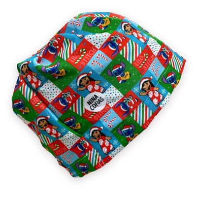 Cofia Nina 420 Lilo y Stitch navidad
