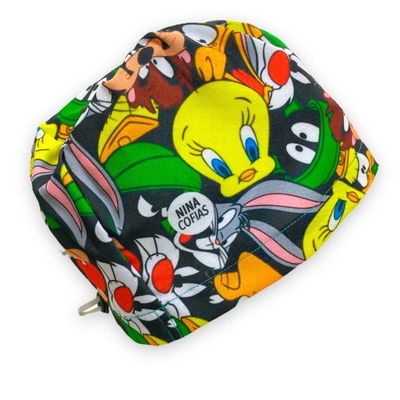 Cofia Nina 133 Looney Tunes Caras.