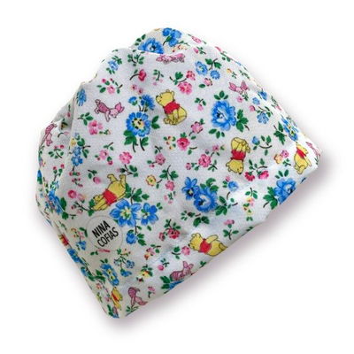 Cofia Nina 396 Winnie Pooh flores