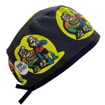 Cofia Nina 1099 Bob Esponja - Sirenoman y Chico Percebe.