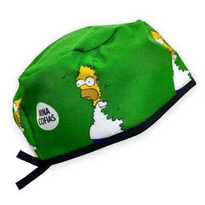 Cofia Nina 469 Homero Arbusto Simpsons.