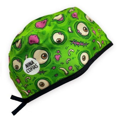 Cofia Nina 630 Zombie - Ojos.