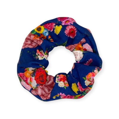 Scrunchie Cerebro Flores