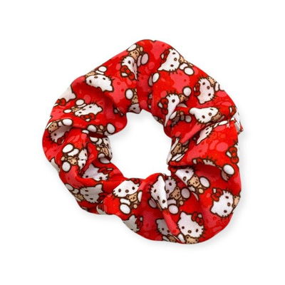 Scrunchie Kitty Roja