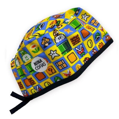 Cofia Nina 482 Mario Bross.