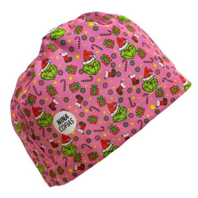 Cofia Nina 1228 Grinch Rosa
