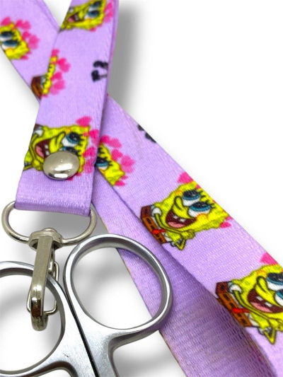 Lanyard Bob Esponja Violeta