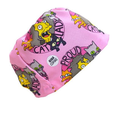 Cofia Nina 953a Simpson Cat Lady.