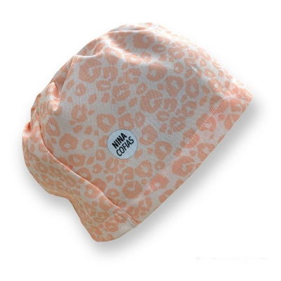 Cofia Nina 872 Animal Print April Durazno.