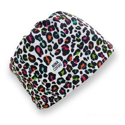 Cofia Nina 881 Animal Print Multicolor.