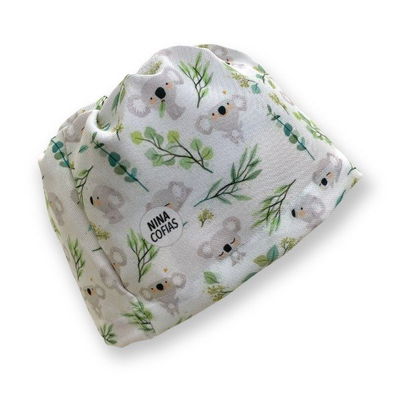 Cofia Nina 740 Koala Fondo Blanca.