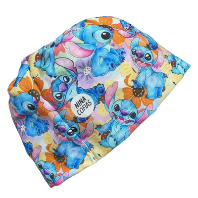 Cofia Nina 1359 Stitch flores II