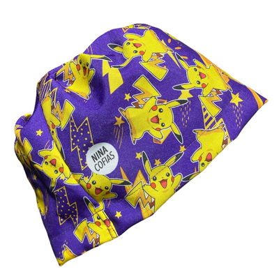 Cofia Nina 1358 pikachu violeta