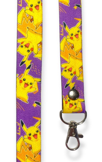 Lanyard premium Pikachu violeta