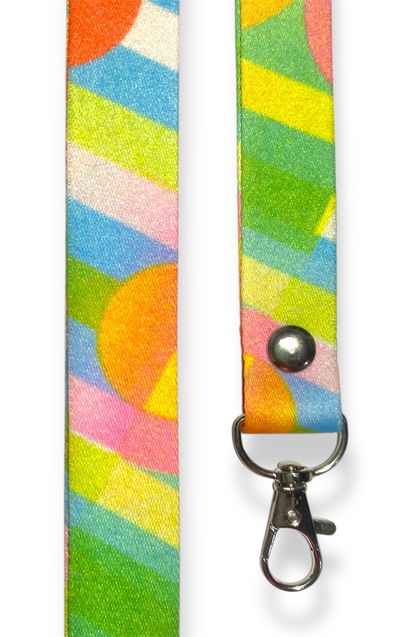 Lanyard premium Abstracto