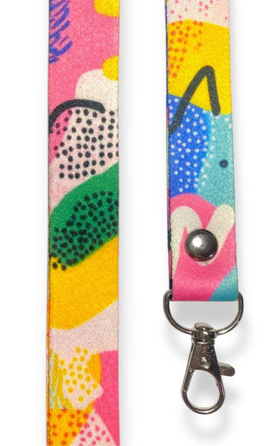 Lanyard premium Abstracto Momi
