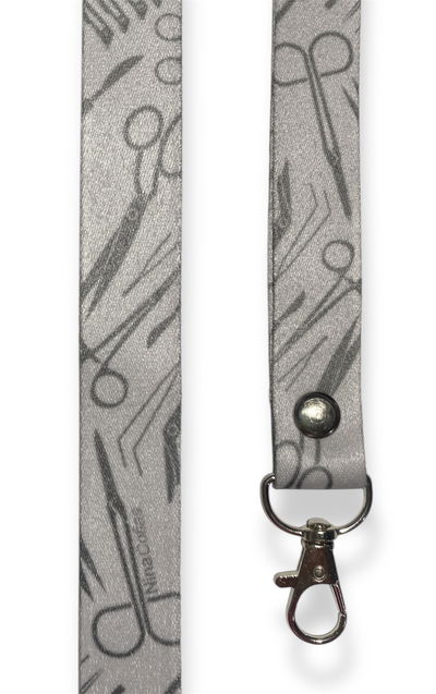 Lanyard premium Instrumental Gris