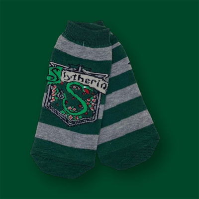 Soquete Slytherin Harry Potter