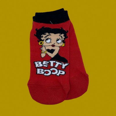 Soquete Betty Boop.
