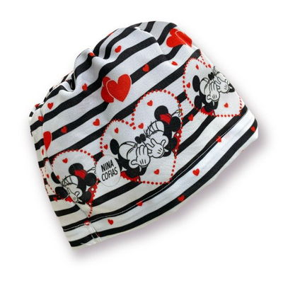 Cofia Nina 316 Mickey Beso Rayada.