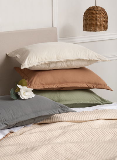 Almohada tussor 50x70 cm (relleno + funda)