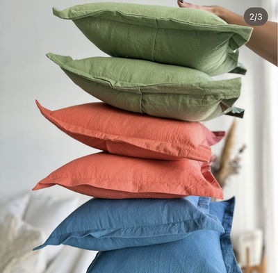 Funda de almohadas de tussor de 40x40/50x70 