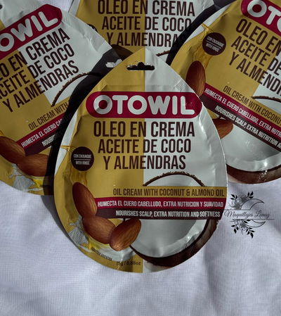 Oleo en crema de Aceite de Coco y Almendras Otowil