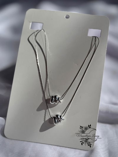 Collar Doble Gotas 