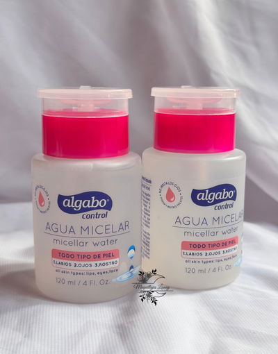 Agua Micelar Algabo con Dosificador 