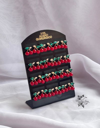 Aro Cereza Rojo