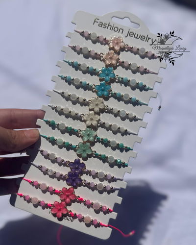 Pulsera Hilo Flower 