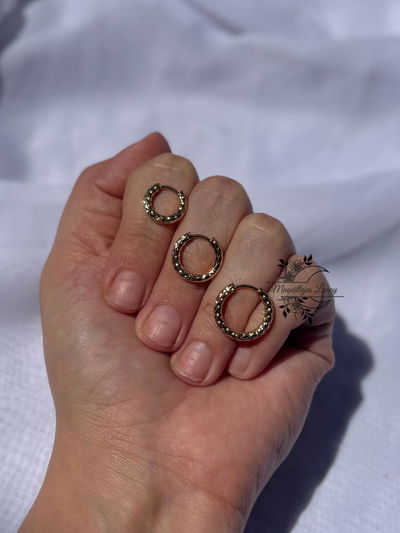 Argolla Textura Fina - Dorado