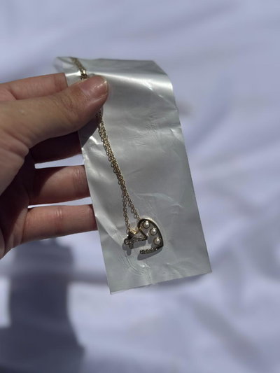 Collar Corazon Perla 