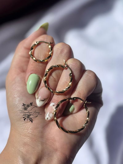 Argolla Torzado Dorado