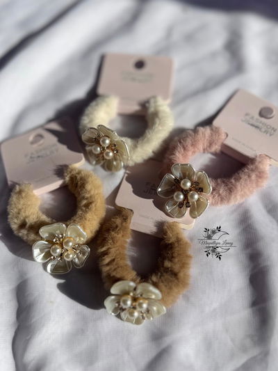 Colita Peluche Flor 