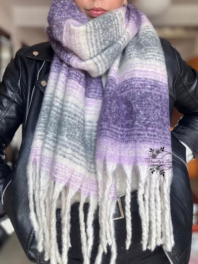 Bufandon Nube Lavanda 
