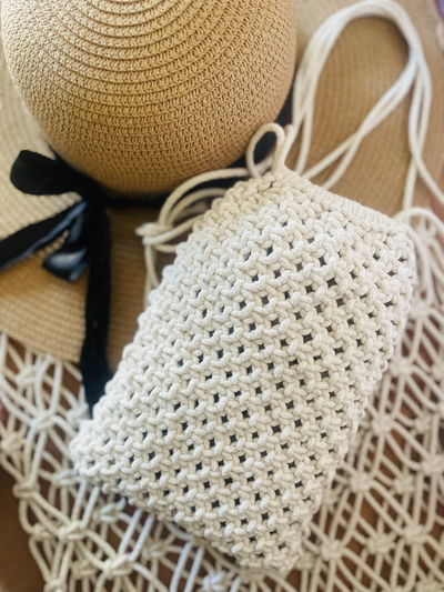 Bandolera macramé 