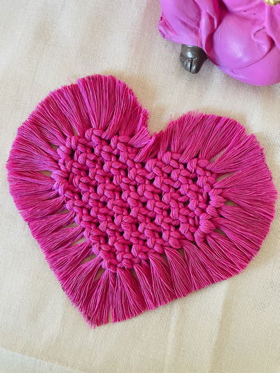 Posavasos corazón 
