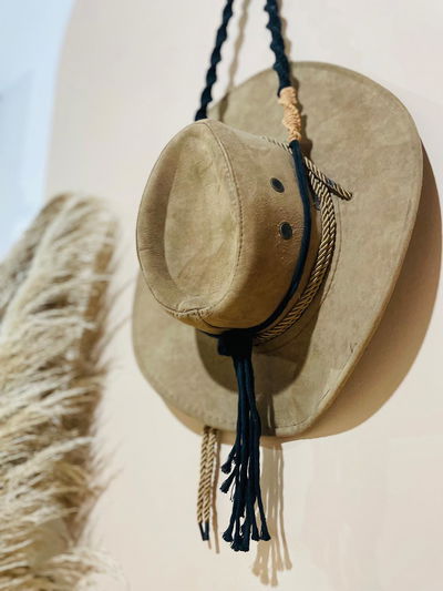 Porta sombrero macrame 