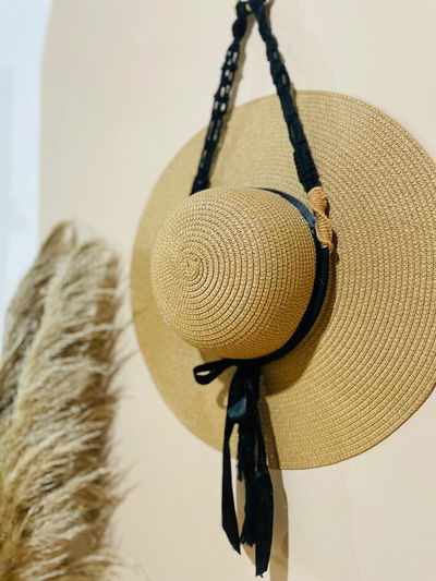 Porta sombrero macrame 