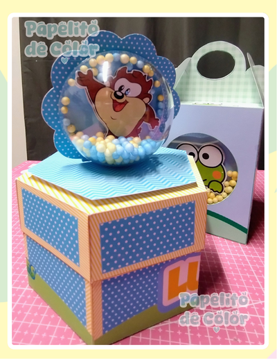 Caja Hexagonal con Tapa 2 Tamaños   154