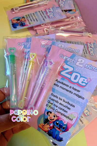 Tarjeton Para Burbujero 236