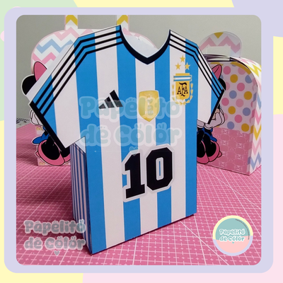 Caja Camiseta Futbol 76