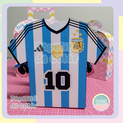 Caja Camiseta Futbol 76