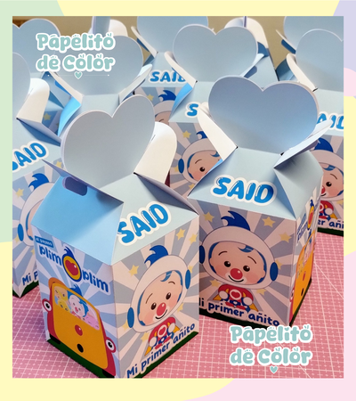 Caja Rectangular Cierre Corazón 16